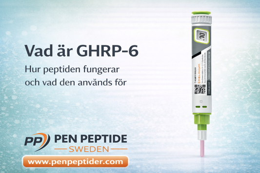 GHRP-6 peptid – syntetisk peptid för stimulering av tillväxthormon